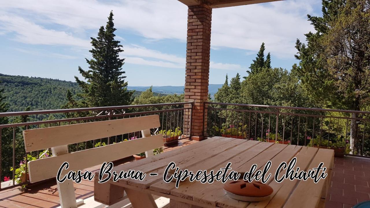 Casa Bruna - Cipresseta Del Chianti Кастелина ин Шианти Экстерьер фото